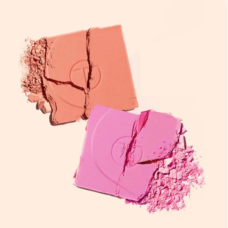 Monochrome Silky Smooth Matte Blush Natural Trim Face Contouring Shadow Powder Rouge Enhance Complexion Makeup Lip Cosmetics