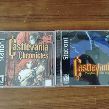 PS1 Copy Game Disc Castlevania Series Manual Unlock Console Station1 Retro Optical Drive Video Game Parts