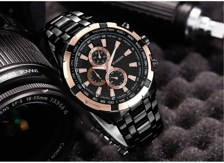 CURREN 8023 Watches Men Quartz Top Brand Analog Military Male Watches Men Sports Army Watch Waterproof Relogio Masculino