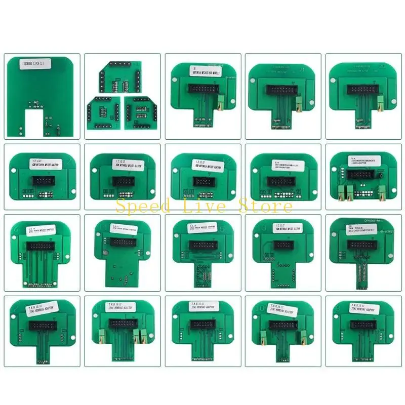 547C For KESS KTAG FGTECH BDM100 22pcs Full Set LED BDM Probe Adapters Programmer Chip Car Accessory Chips Programmer