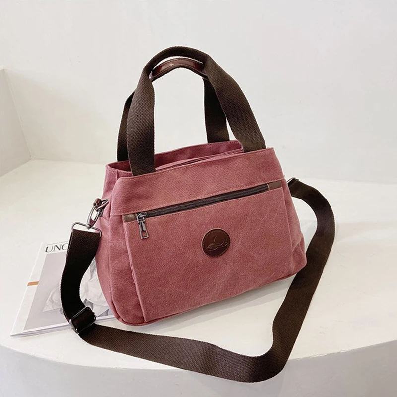 

Многофункциональная сумка через плечо для женщин, сумки через плечо, женские холщовые сумки, модная сумка-бродяга большой вместимости