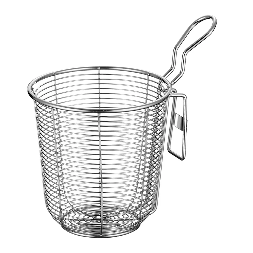 

Hot Pot Colander Stainless Steel Mesh Strainer Fine Metal Large Capacity 304 Practical Noddle Spider Child Tortellini
