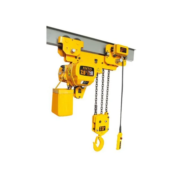 1ton 2ton 3ton 5ton Double Selection of Lifting Speed Low Headroom Type Electric Chain Hoist with Hook