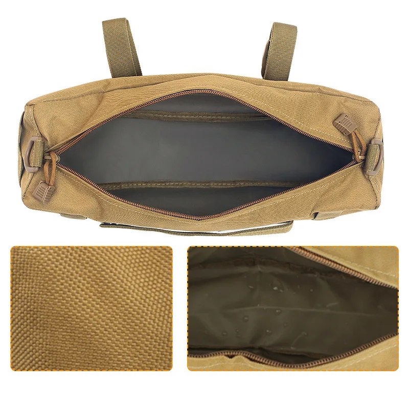 Tactical Increment Molle Pouch Vertical EDC Utility Pouches Sling Bag Multi-Purpose Large Capacity with Shoulder Strap
