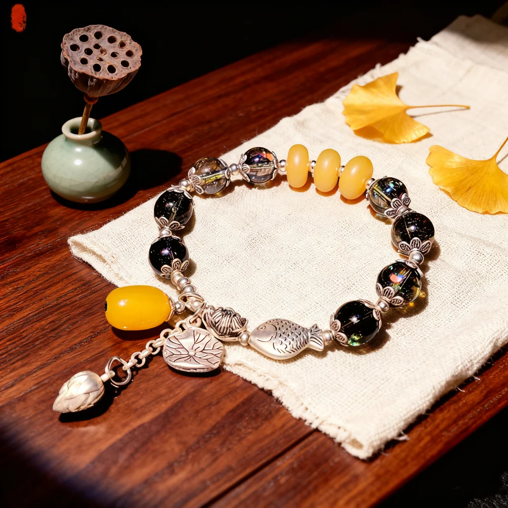 

Jewelry Bracelet Fashion Natural Crystal Women's Bracelets Handmade Gifts Luck Promotion