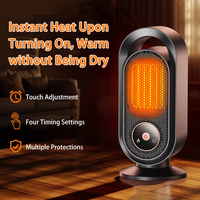 Space Heater, Portable Electric Small Heater for Indoor, 1000W PTC Ceramic Fast Safety Heat for Desk Office Bedroom Home