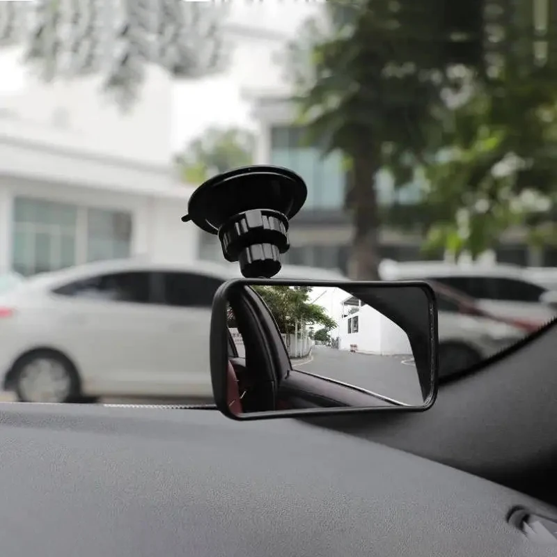 New Universal Car Baby Mirror 360°suction cup type Car Back Seat Baby View Mirror Adjustable Auxiliary Rear View Mirror