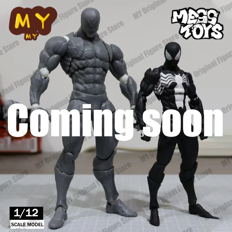 Mess Toys Venom Figure Spiderman Black Suit Neighbor Symbiote MessToys Scarlet Spider Action Figure CT Toys Black Spider Man Toy