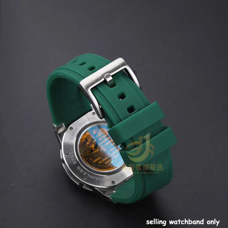 Ремешок силиконовый для часов ORIS, ремешок из мягкого силикона для часов серии 7730, 24-11 мм, 24-12 мм, модифицированный ремешок