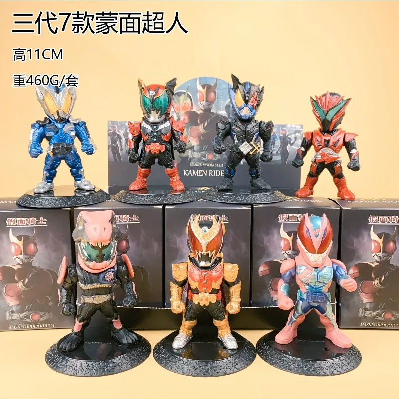 Caja ciega Kamen Rider - ¡En stock! Figura Ryuki/Decade, juguete de jinete enmascarado de 10 cm, decoración de escritorio coleccionable