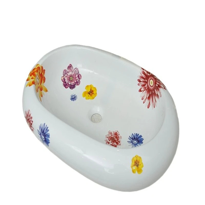 

Top basin High-end outdoor courtyard wash basin Hotel villa toilet Wash basin