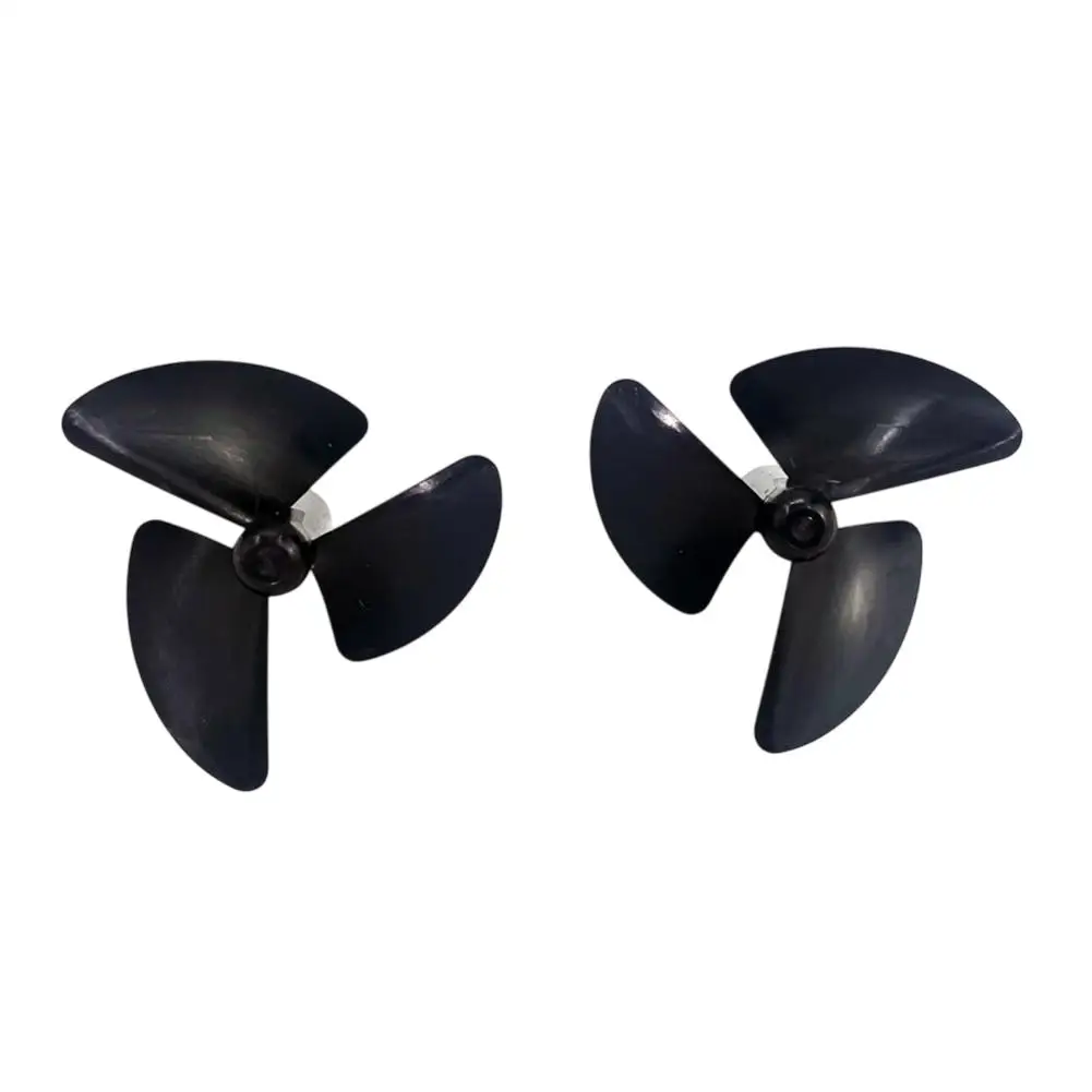 2pcs 38mm 3 Blade RC Boat Propeller Set Left Right Hand For Flytec Fishing Bait Boat Electric Boat Model DIY Accessories