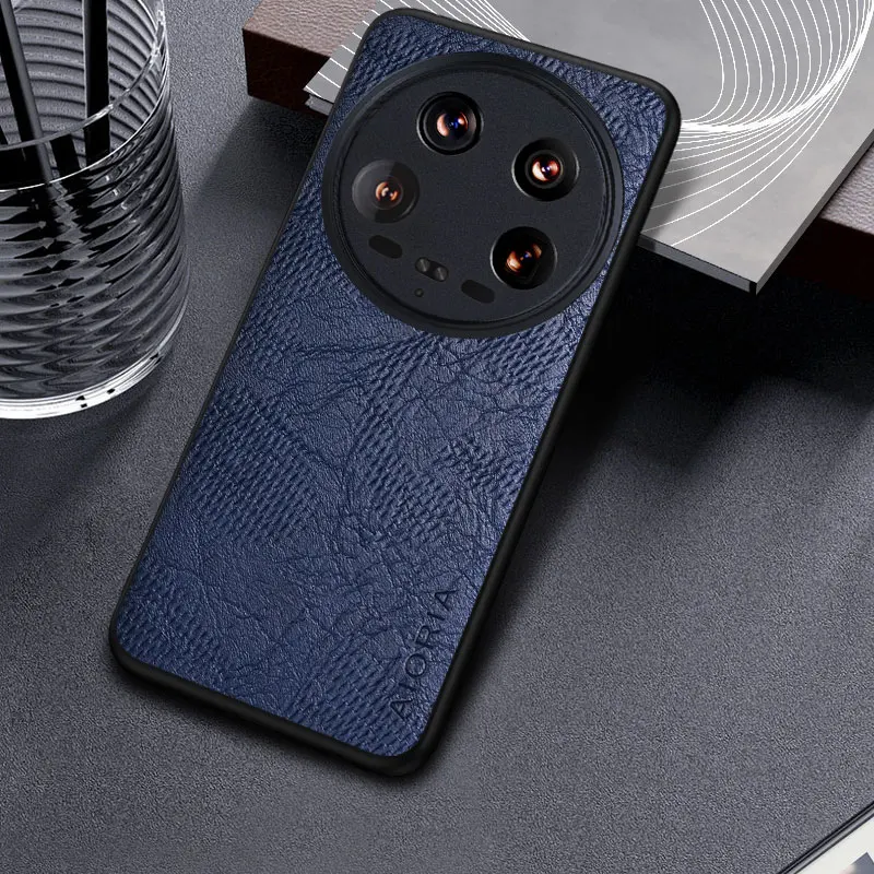 Case for Xiaomi 14 13 12 12S 11 Pro Ultra Lite 11T 12T  Business wind cortex pattern Leather cover for xiaomi 14 13 12 11  case