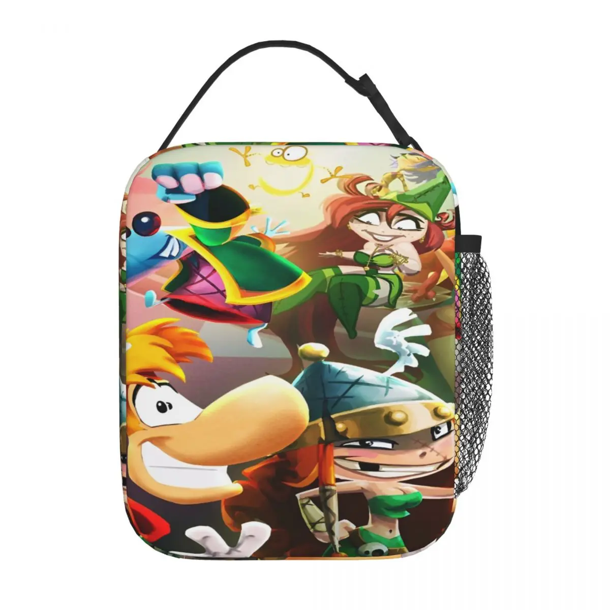 Fiambreras aisladas Rayman Merch, caja de almacenamiento de alimentos, refrigerador térmico informal, caja Bento para la escuela