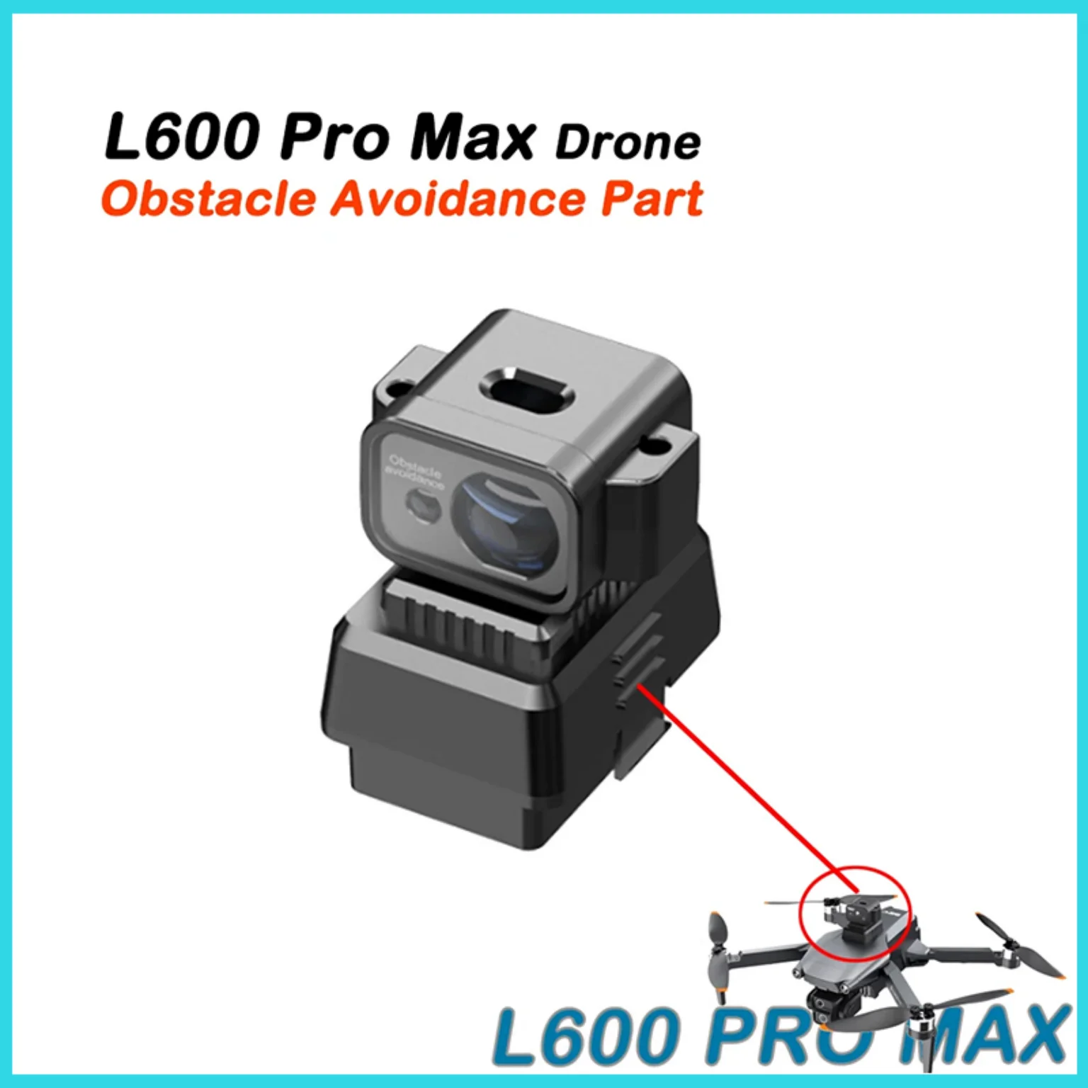 Stellar LiDAR Laser 360° Obstacle Detection Module Premium Anti-Collision Avoidance Spare Part for LYZRC L600 PRO MAX Drone