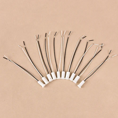 〔YY32〕10 Pcs/lot G4 Base G4 Socket Plug Ceramic G4 Holder Head Wire Connector 10cm