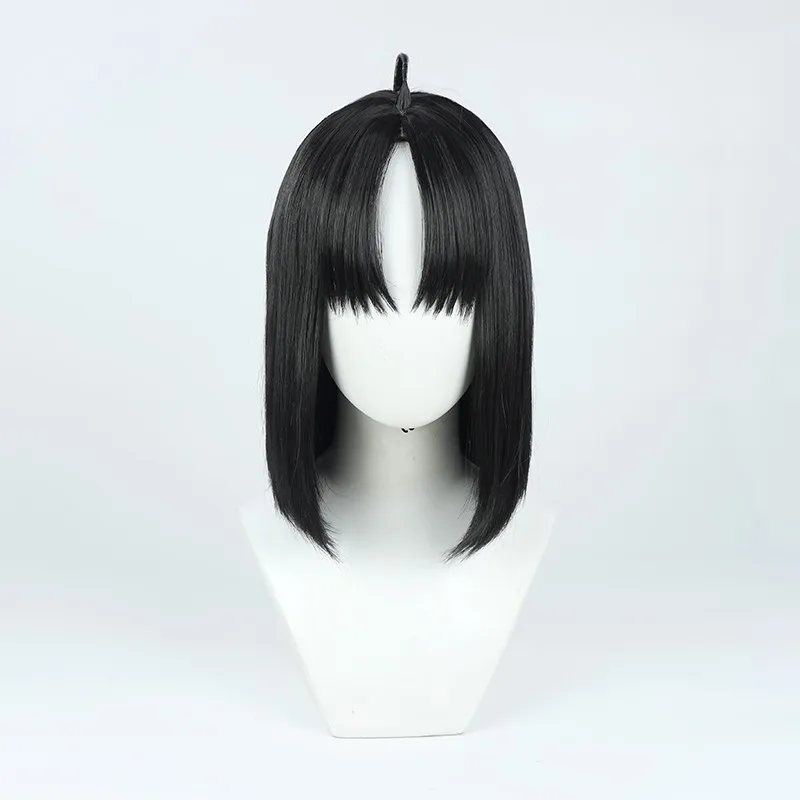 Anime Fate Grand Order Ryougi Shiki From Kara No Kyoukai Cos Cosplay Wig Halloween Carnival Party Props Synthetic + Wig Cap