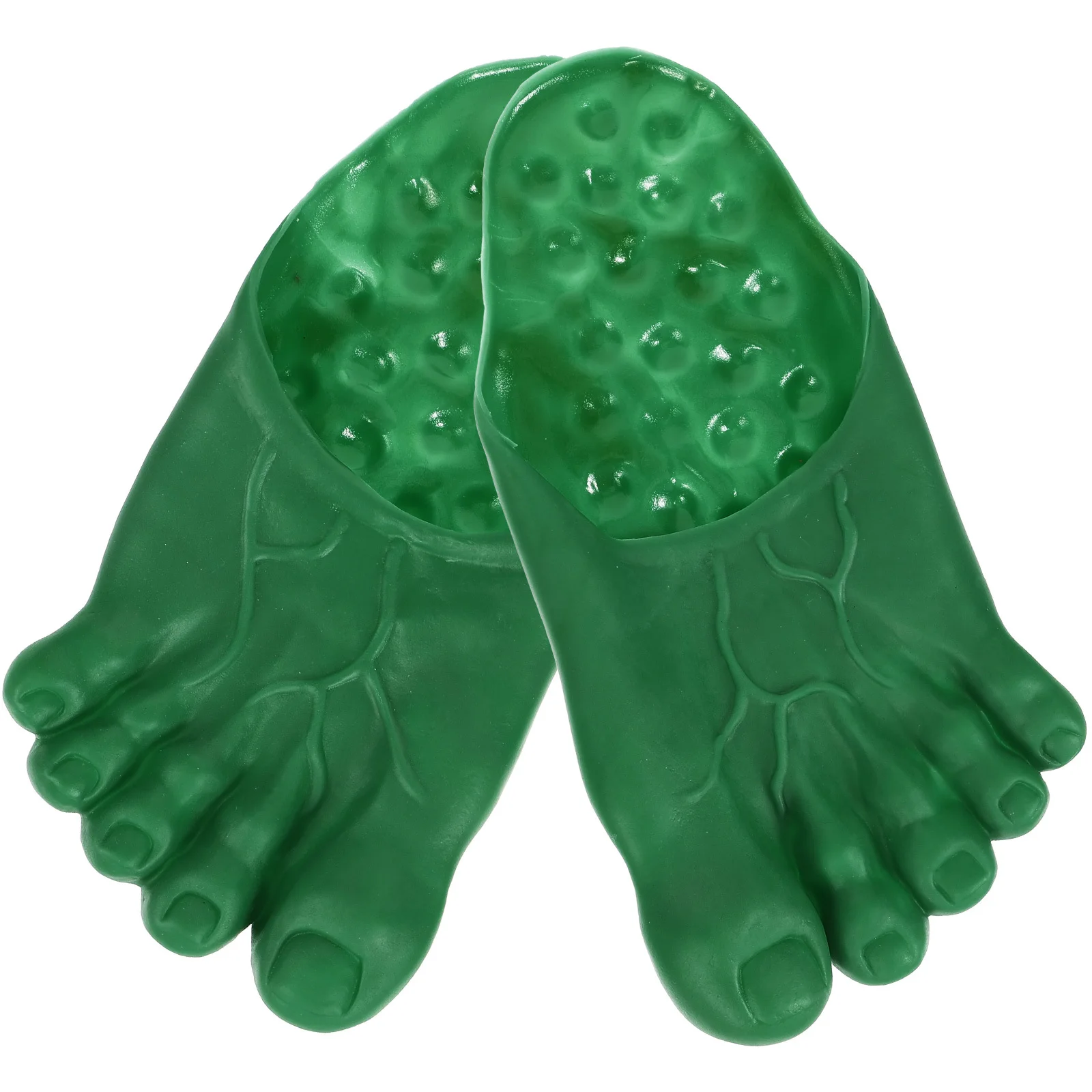 الأخضر هالوين أقدام عملاقة النعال تأثيري حلي لوازم الحفلات الدعائم تجهيزات حفلة الهالوين النعال أقدام عملاقة #1