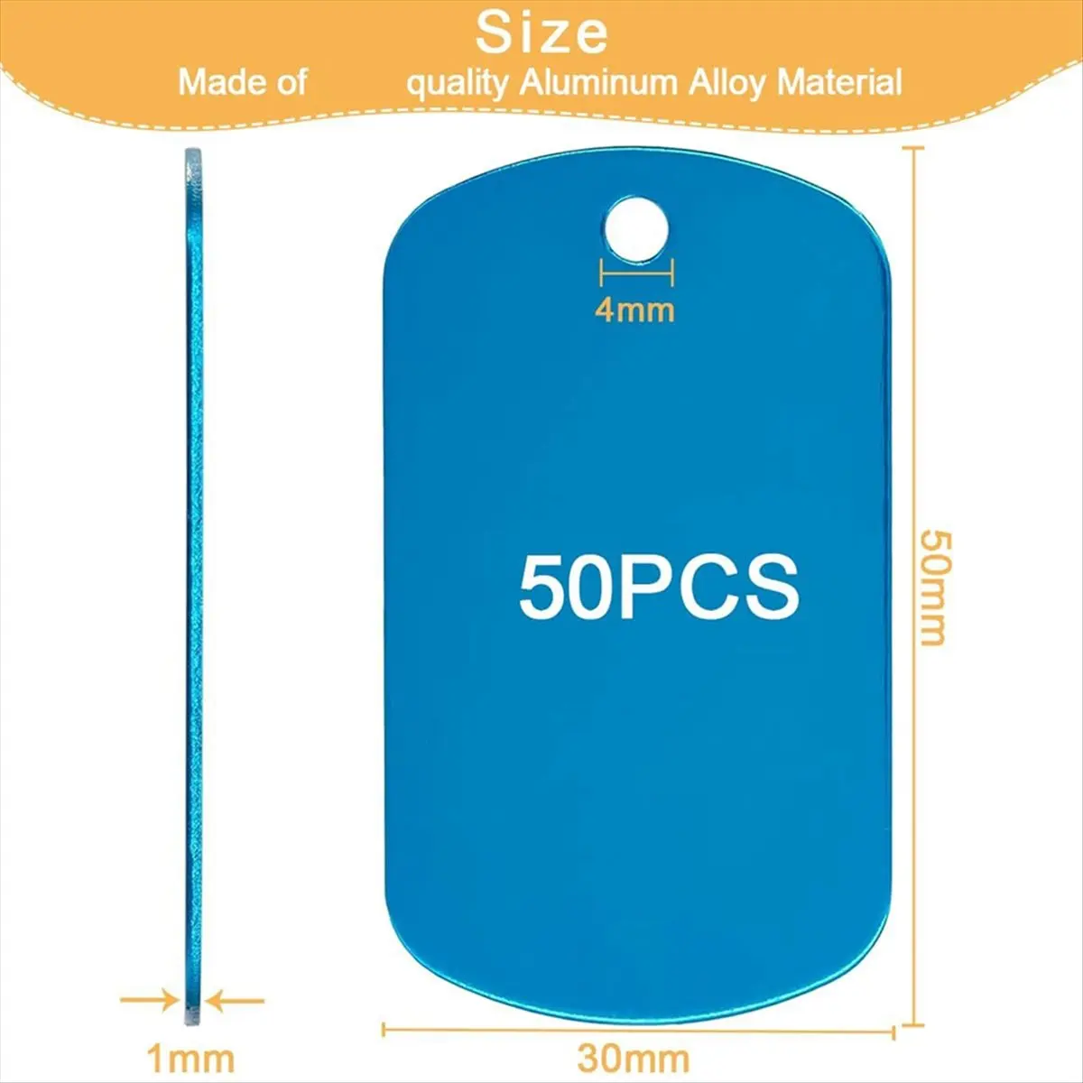 Abjs 50 Pack Alumin…