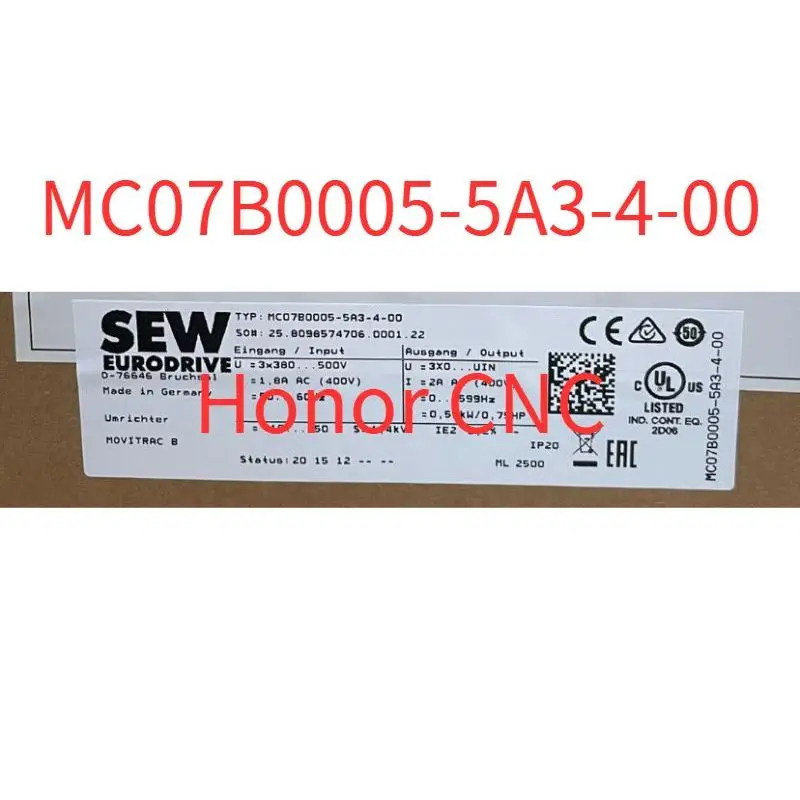 

MC07B0005-5A3-4-00 MC07B0005 5A3 4 00 Brand New Inverter