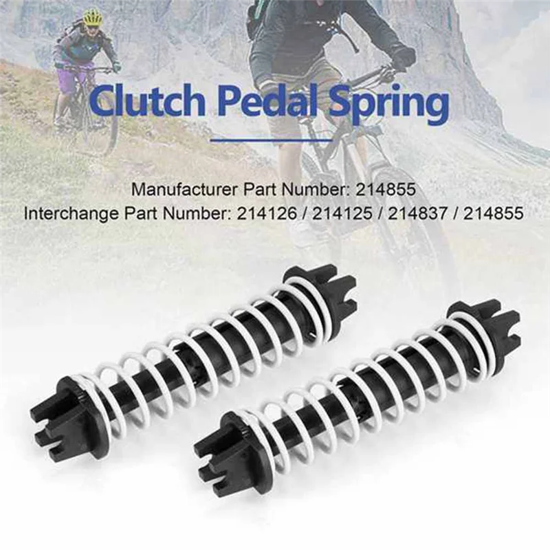 

A96E-2Pcs Clutch Pedal Spring For 307 206 207 408 308 For Citroen C2 C4 Clutch Booster Spring 214855 214126 Replacement
