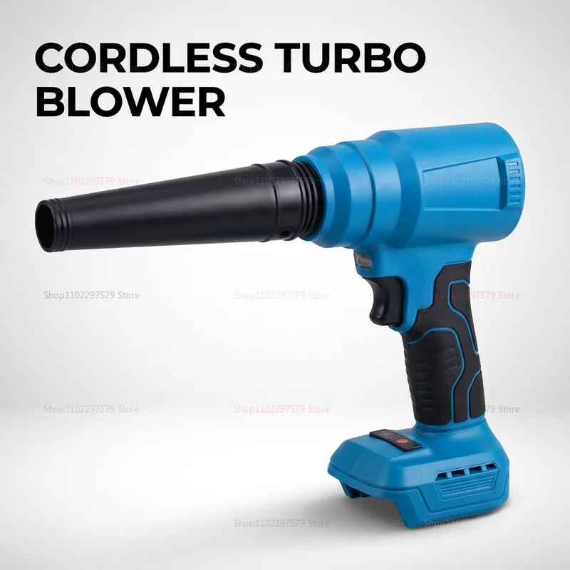 18V Brushless Cordless Air Blower High Volume Compressed Air Duster with Dust Collector for Electronics Car and Power Tool