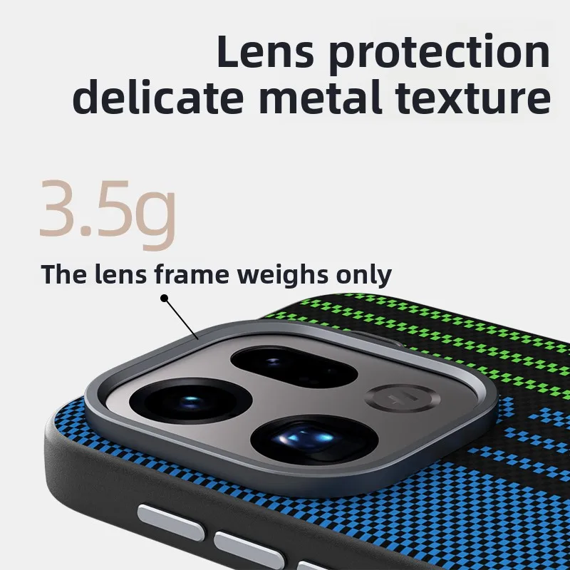 حافظة هاتف بنمط ألياف الكربون لهاتف OPPO Find X9 Pro FindX8 Ultra X8s Plus غطاء شحن لاسلكي مغناطيسي غير مرئي #5