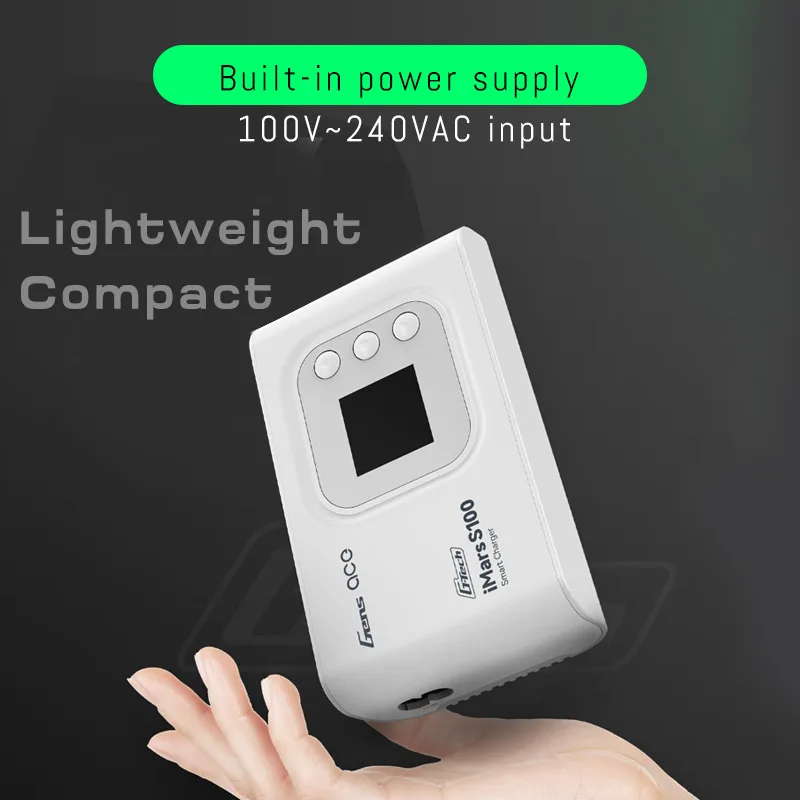 جديد Gens ACE G-Tech IMars S100 100 واط شاحن ذكي يبو بطارية شاحن ميزان مفرغ 2-6S ل RC FPV طائرة نموذجية بدون طيار #3