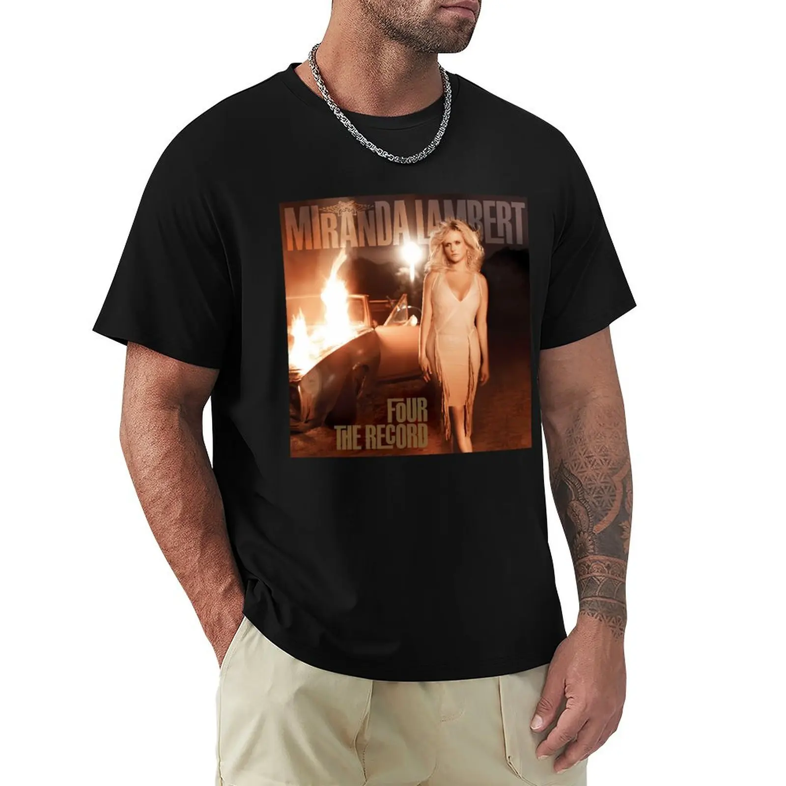 Miranda Lambert four the record T-Shirt Soft Anti-Shrink Cotton Tee