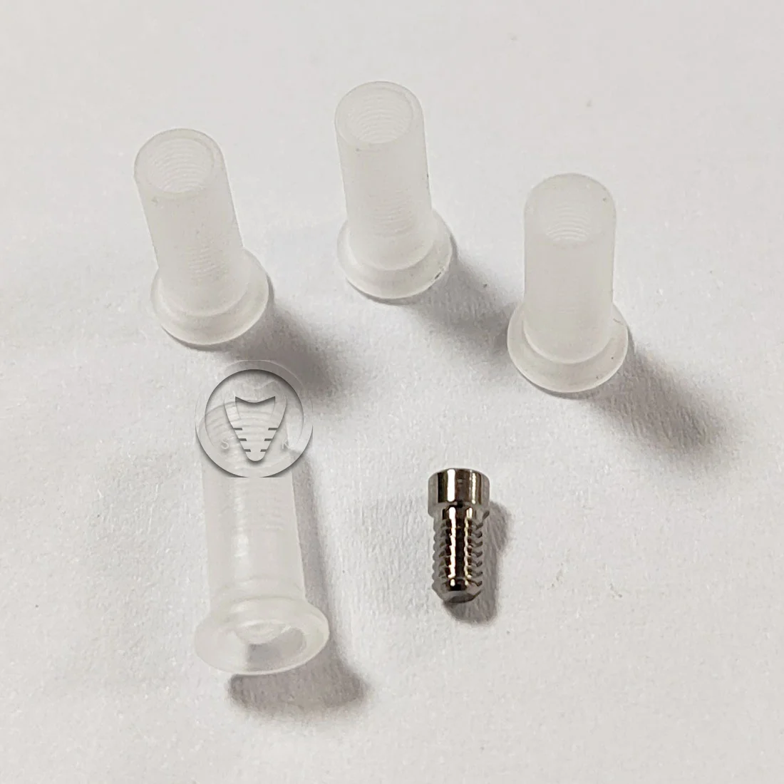 Hiossen Osstem compatible TS Convertible Plastic Cylinder full plastic castable sleeve abutment Convertible Abutment 5.0