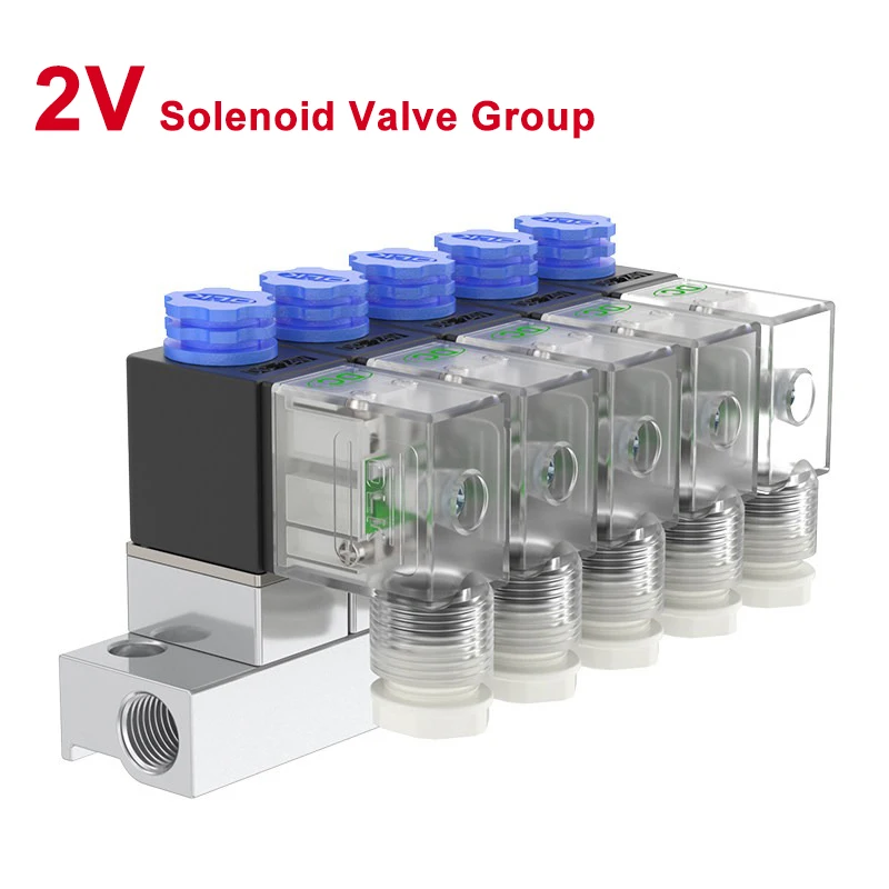 

2V025-08 Normally Closed 12V 24V 220V Pneumatic Air Solenoid Valve 2 way