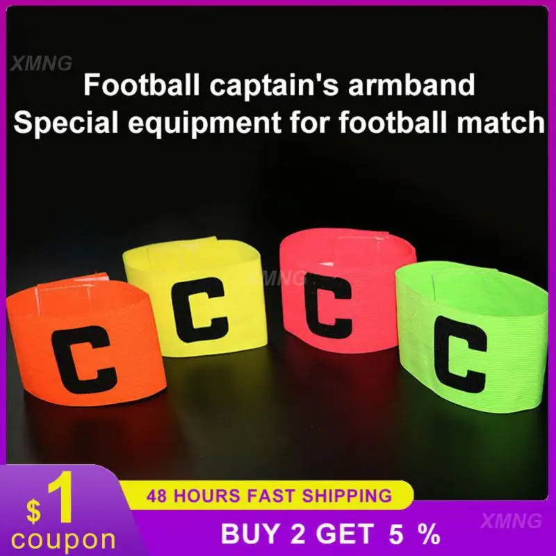 

Anti-drop Protective Armband Special Football Accessories Nylon Flexible C Logo Football Supplies Elastic Colorful Armband