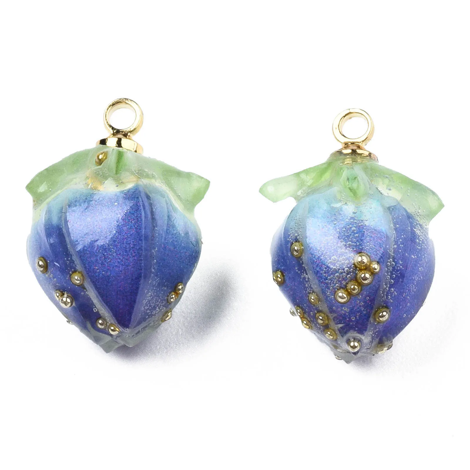 

20pcs Handmade Flower Charms Small Epoxy Resin Pendants Charms For Jewelry Making DIY Bracelet Necklace Earring key Chain