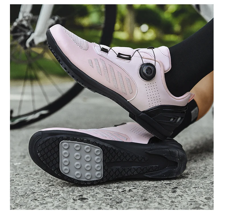 Lixing ming Männer Fahrrads chuhe Rennrad Frauen rosa Rennen selbstsicher nde Geschwindigkeit mtb Fahrrad Turnschuhe spd Stollen Fahrrads chuhe – Detail 12