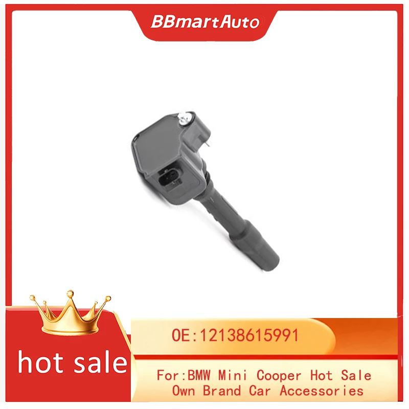 

12138615991 BBmart автомобильные аксессуары для авто 1 шт. катушка зажигания для BMW Mini Cooper Лидер продаж собственный бренд автомобильные аксессуары