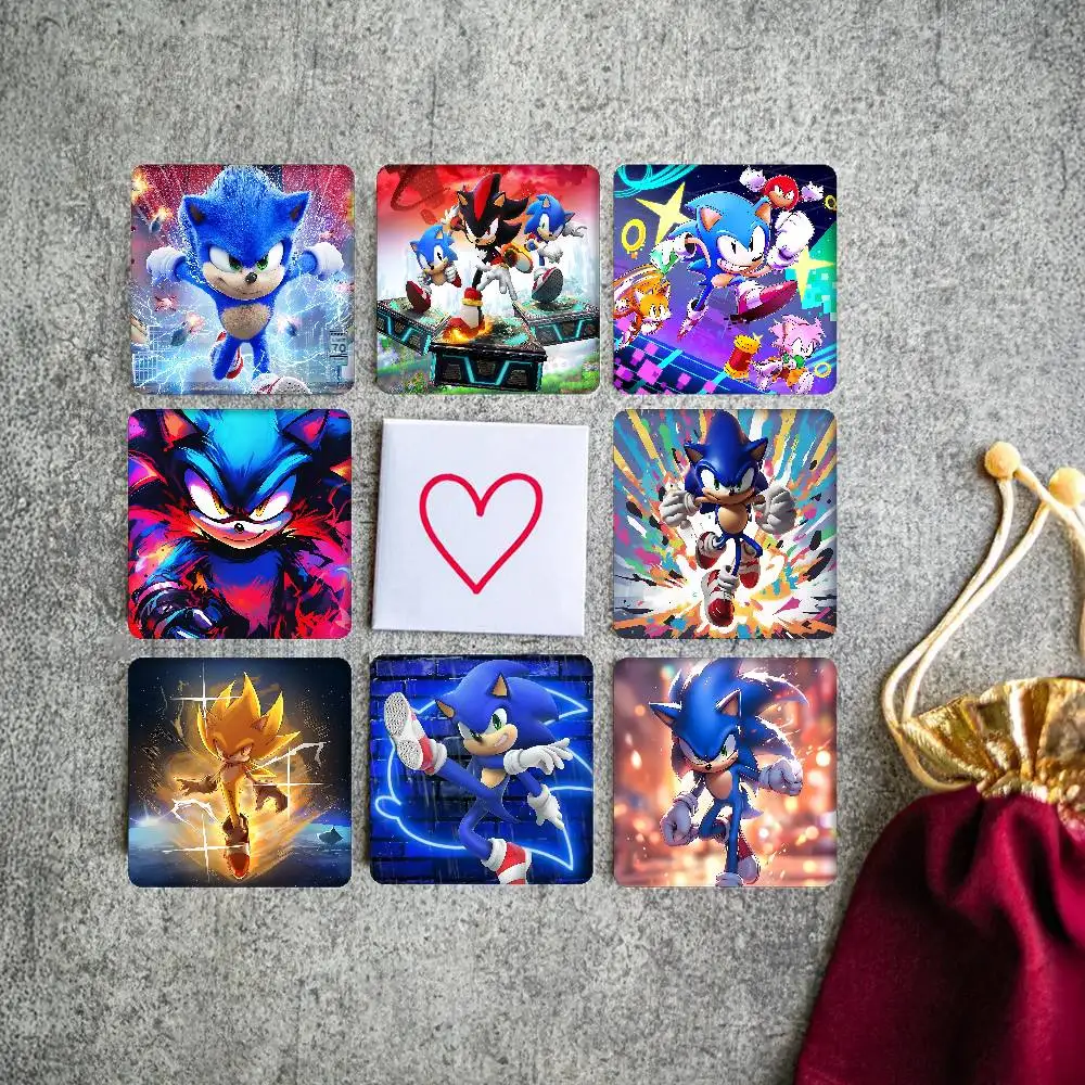 Aimant personnalisé Sonic The-Hgehog, personnage de dessin animé, décoration créative pour réfrigérateur, Collection de Fans, cadeaux