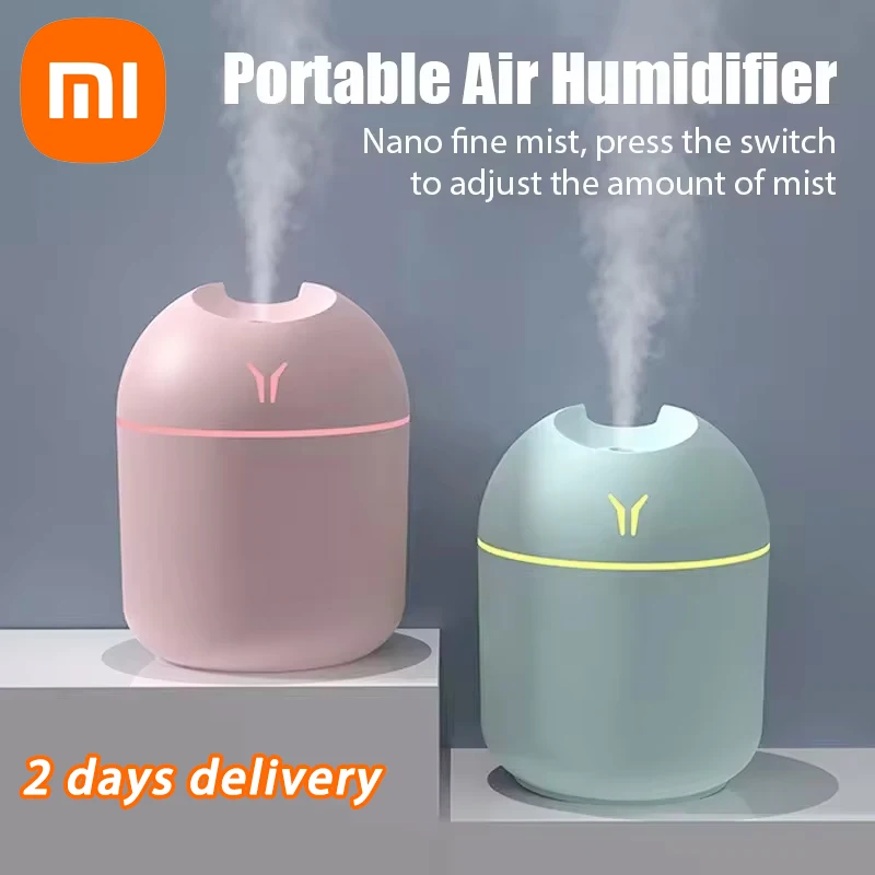 

Xiaomi 250ML Aroma Oil Diffuser Mist Maker USB Essential Oil Atomizer Electric Air Humidifier With LED Night Lamp For Home Car