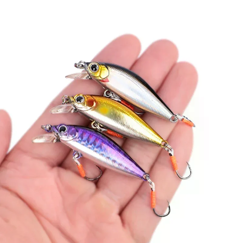 Outdoor Fishing Artificial 3.3G Micro Object Chattering Sinking Perch Chicken Mouth Freshwater Mini Road Runner Fake Bait