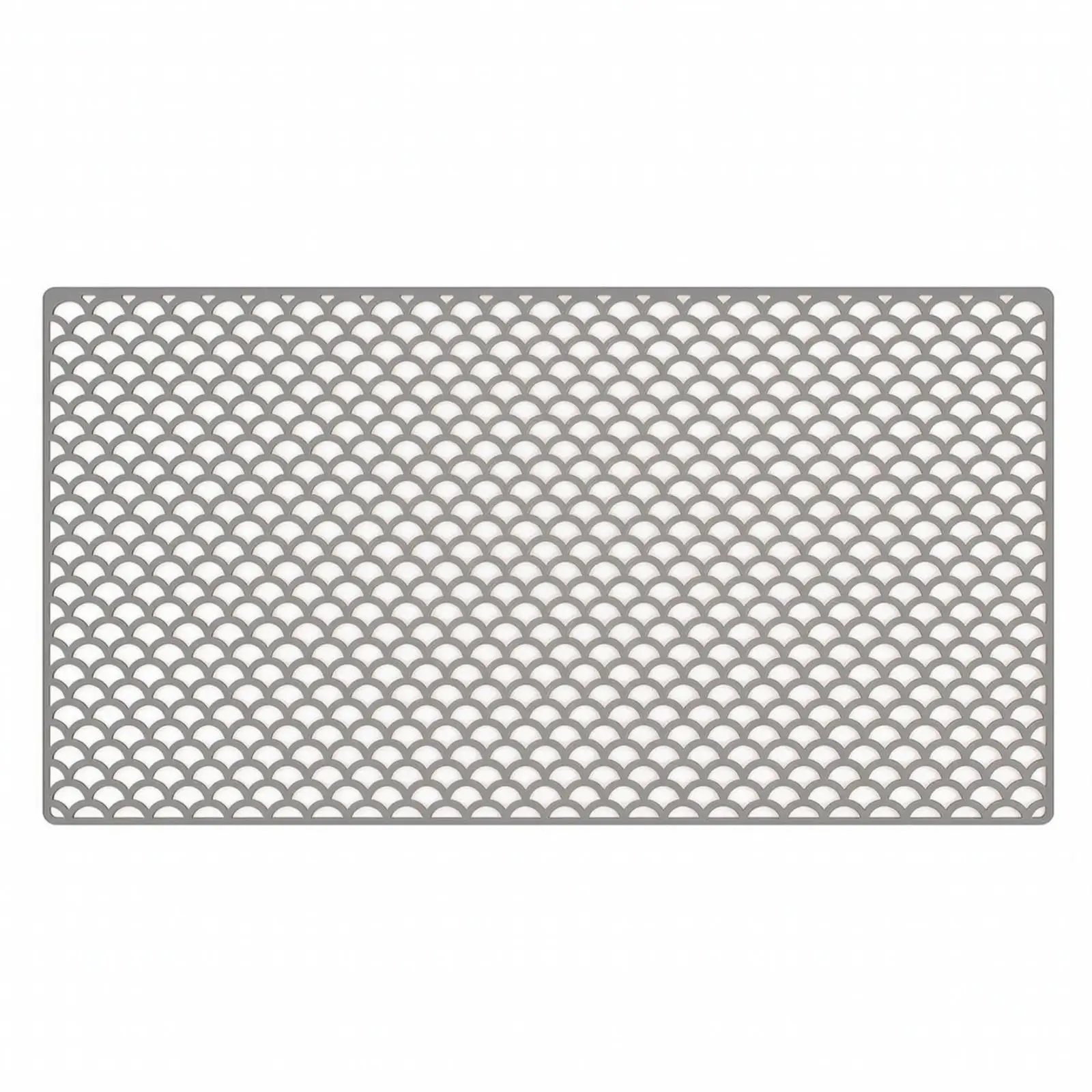 Durable Silicone Sink Liner Mat for Kitchen Basin Protector Drainage Tray over Sink Tableware Drainer Organizer Pad