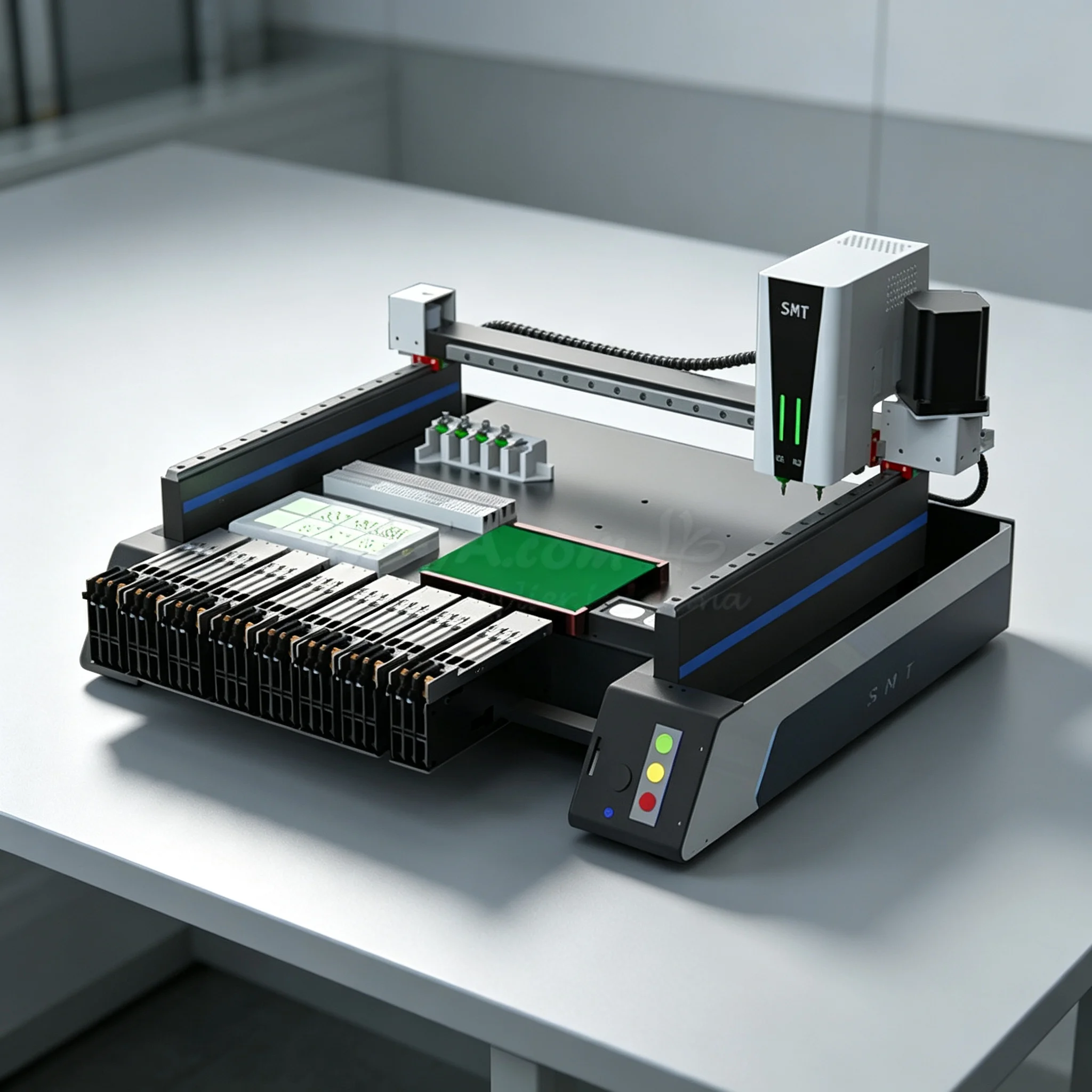 USA Poland Warehouse Automatic PnP SMT Pick Place Machine K1 PRO Chip Mounter LED SMD Dual Heads Triple Vision Camera System