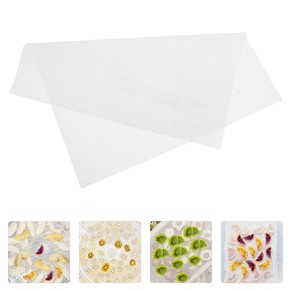 

12 Pcs Dehydrator Tablets Machine Accessories Food Mats for Home Dryer Pad Mesh Silicone