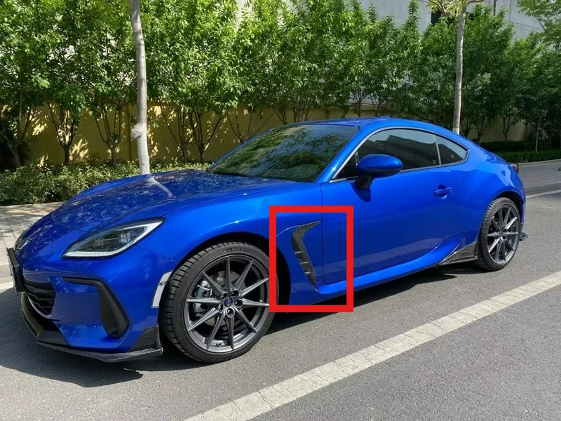 

Прецизионная накладка на вентиляционное отверстие переднего крыла FORSubaru BRZ ZD8/ZN8/GR86 из углеродного волокна 2022