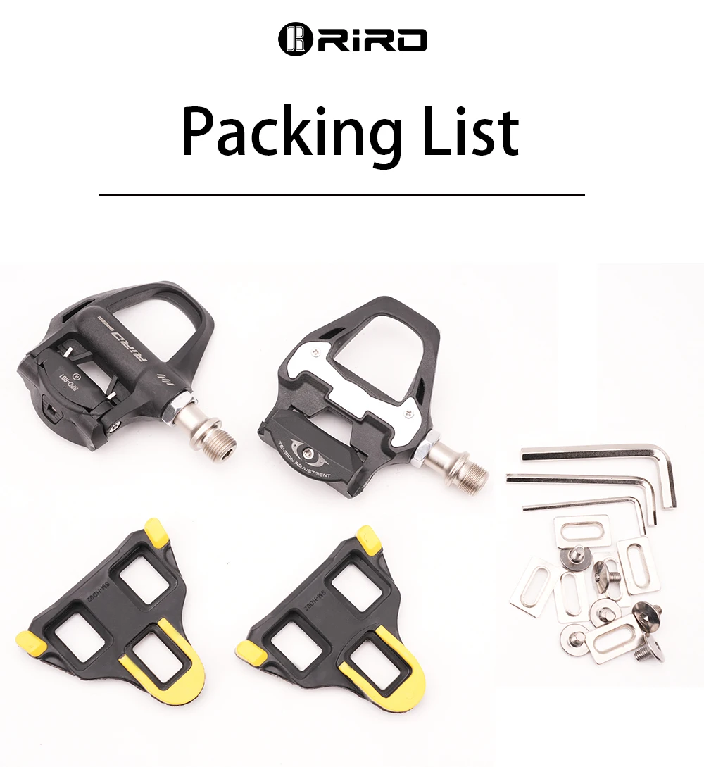 RIRO Clipless Rennradpedale, SPD-kompatibel, Nylonlager, Fahrradpedale, Sport- und Fitnessausrüstung für Radfahrer – Detail 11