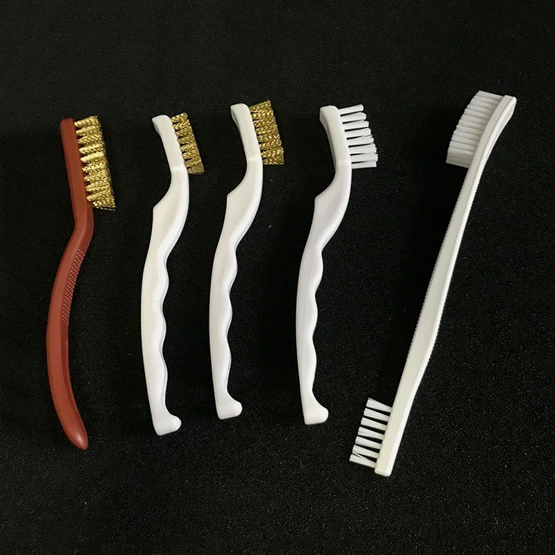 Nylon Brush Aquarium Algae Cleaning Brush Wire Brush Aquarium Cleaner Fish Tank Stain Cleaning Tools Accessories