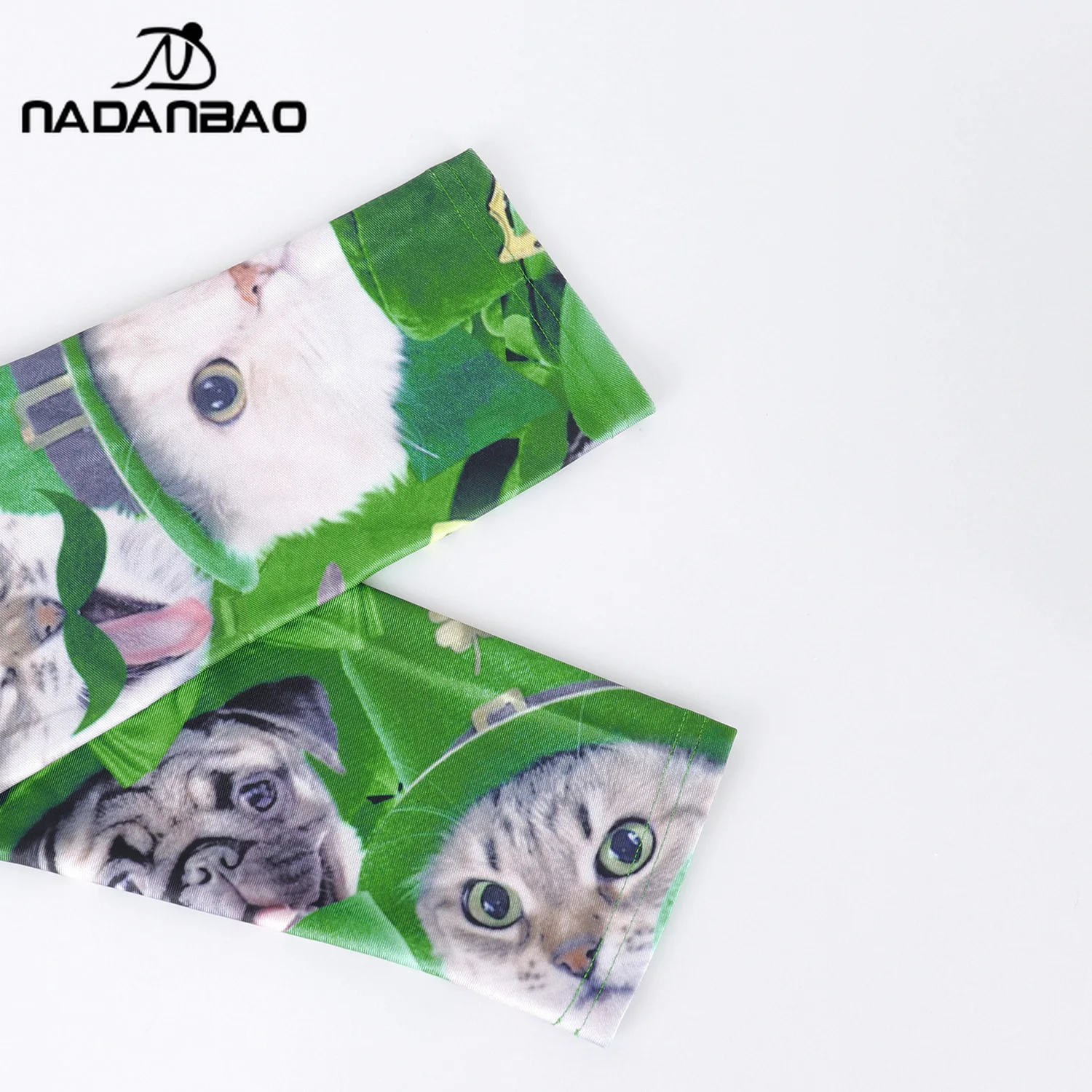 Nadanbao lindo sombrero verde perro gato estampado Leggings mujeres Casual pantalones finos suaves pantalones deportivos fiesta del Día de San Patricio medias divertidas
