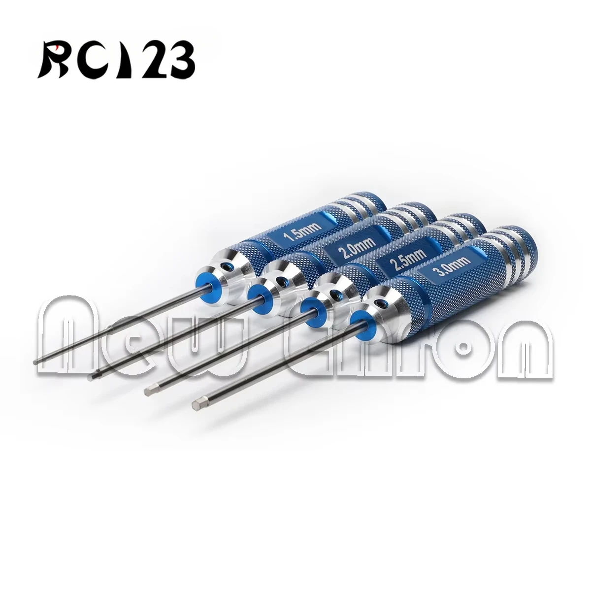 4PCS Metal 1.5/2/2.5/3mm Hexagon Screwdriver Screw Driver Tool Kit for Axial SCX10 Traxxas TRX-4 Tamiya RC Car Parts