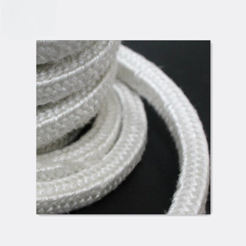 PTFE Braided Rope, PTFE Material, Acid‑Alkali Resistant High Temp, Wear‑Resistant for Chemical Industry