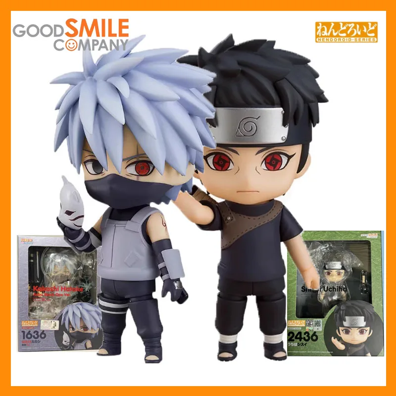 

GSC Good Smile Nendoroid Original Naruto Shippūden Hatake Kakashi Uchiha Shisui Action Figure Toys for Boys Girls Gift Model