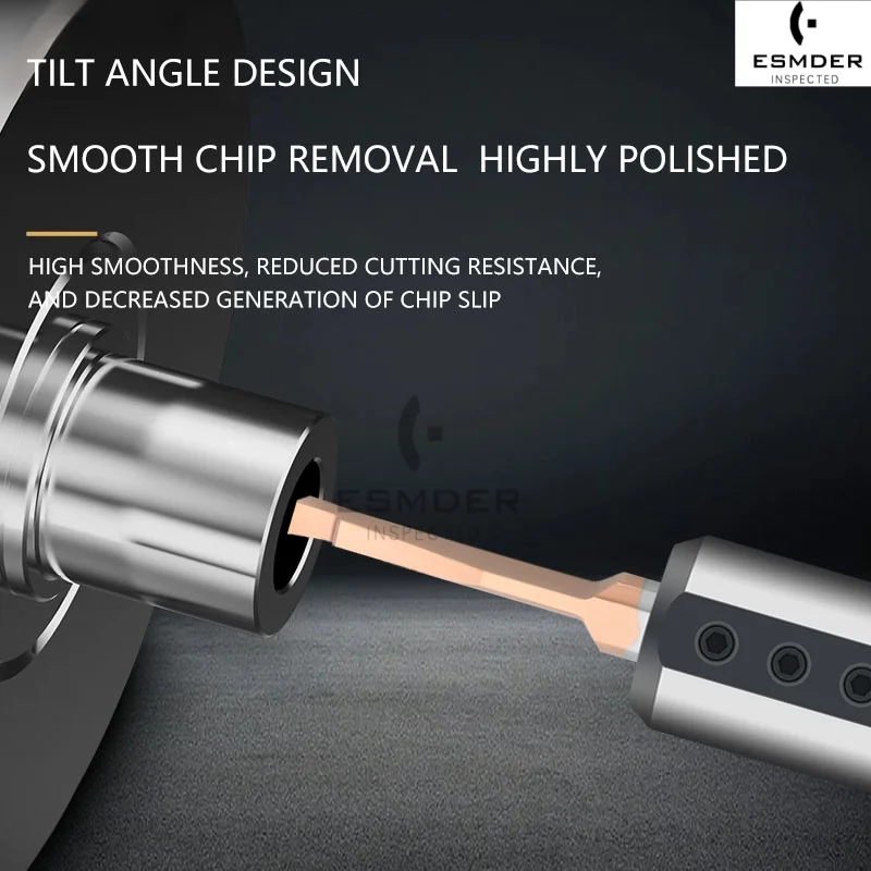 MVR6 MVR8 B2.0 B2.5 B3.0 B4.0 L15 L22 Kleine Saai Boring Gereedschap Wolfraamstaal Saai Frezen CNC Eindvlak Diep Groefgereedschap