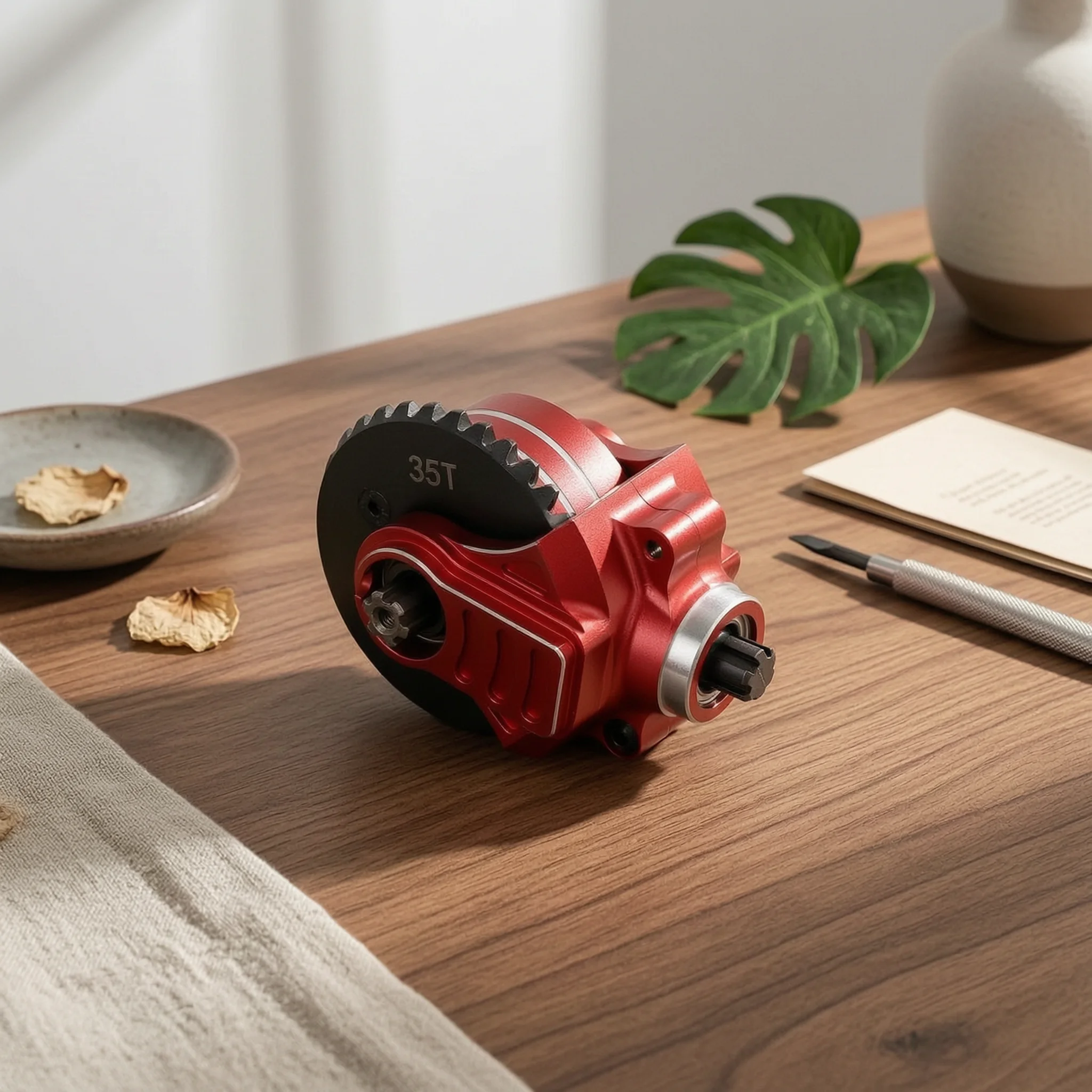 Differential with Pinion Gear Upgrade Differential Assembly Drivetrain Gear Precision-Machined Hardened for Hobbyists